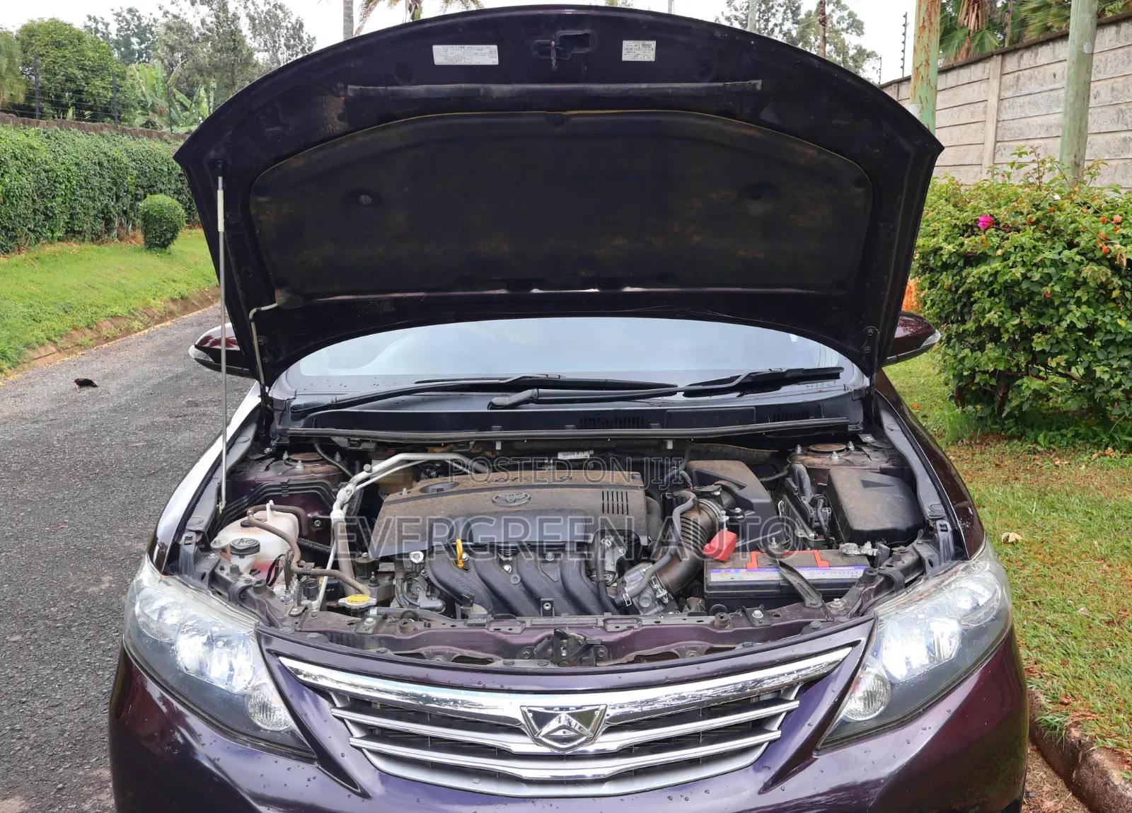 Toyota Allion 2015 Maroon