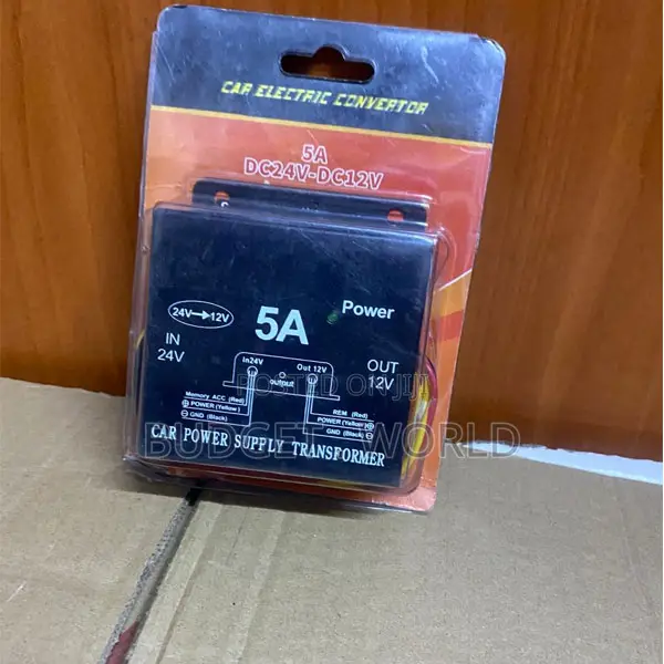 . 24v to 12v Converter 5a – Dc-Dc Step Down Car Power Transformer