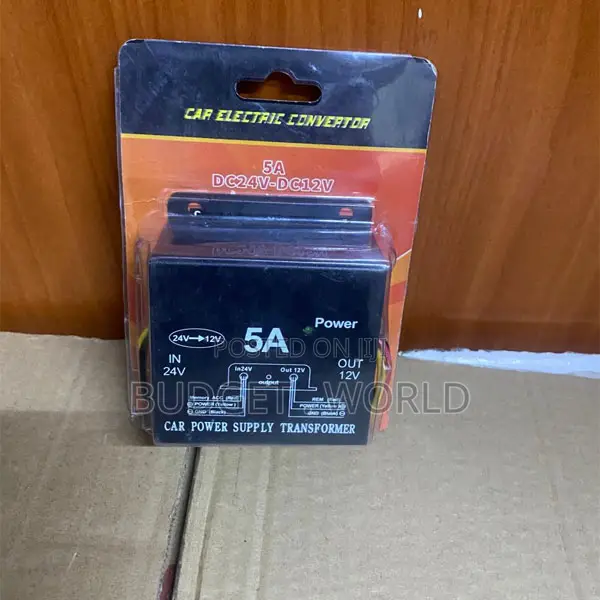Dc-Dc Step Down Converter 24v to 12v 5a – Car Power Supply