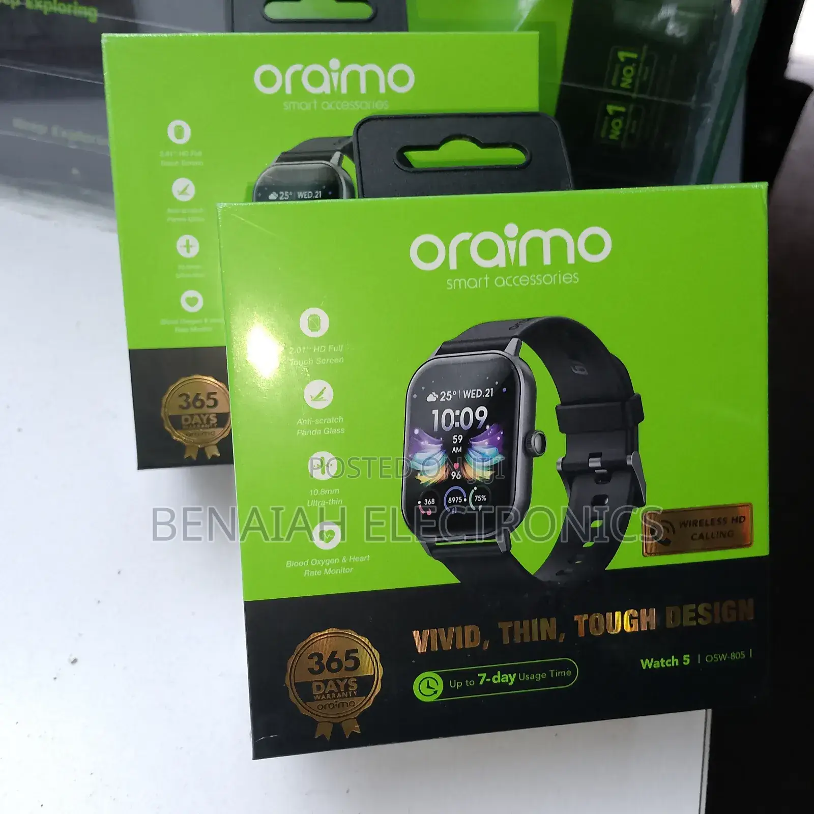 Smart Watch; Oraimo Watch 5