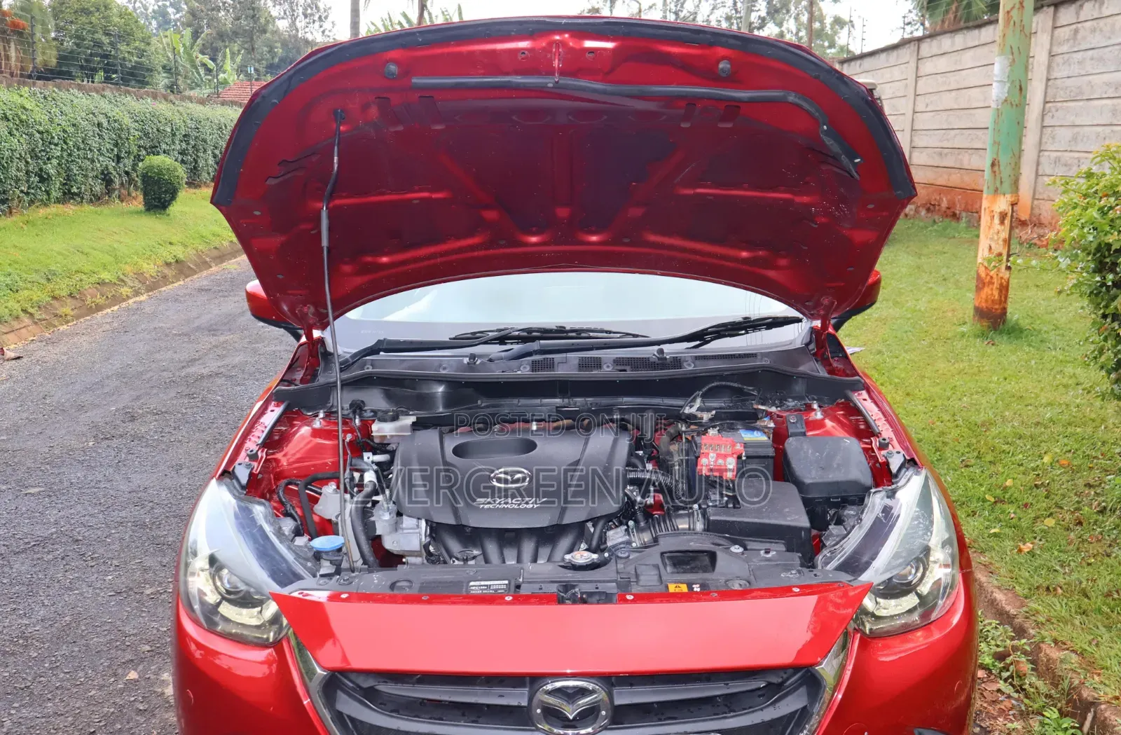 Mazda Demio 2015 Red