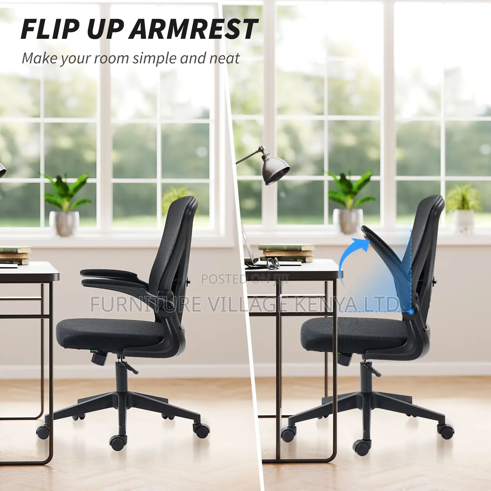 Office Mid-Back Swivel Mesh Desk Chair