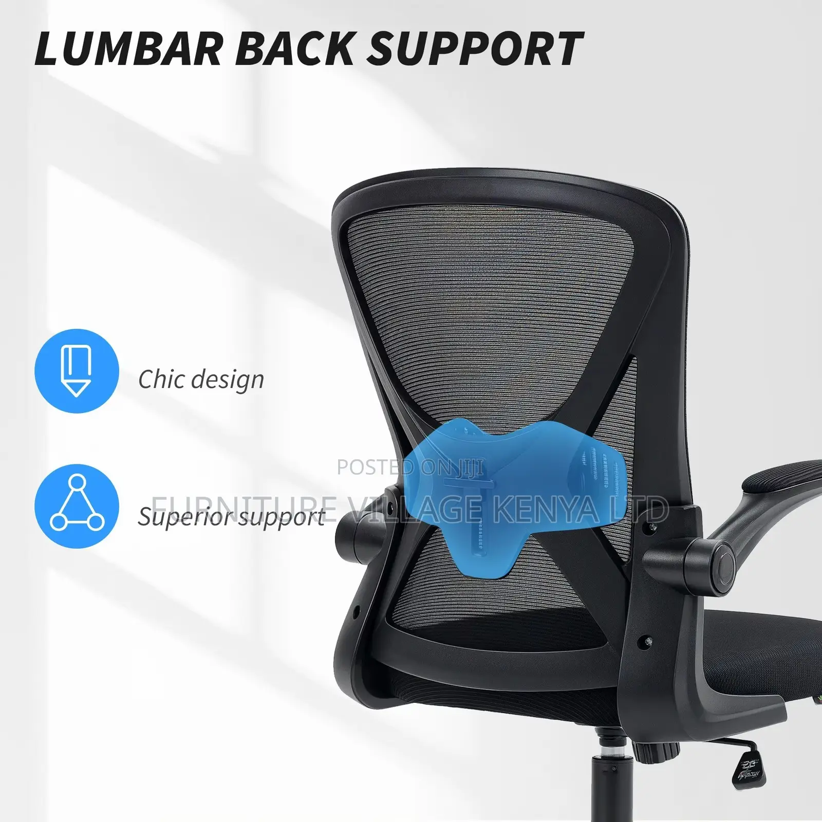 Office Mid-Back Swivel Mesh Desk Chair