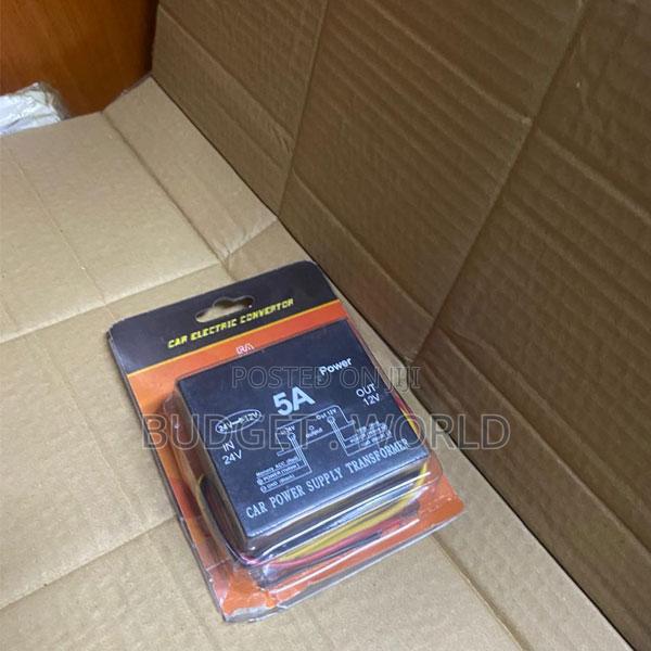 . 5a Car Voltage Reducer – 24v to 12v Power Converter