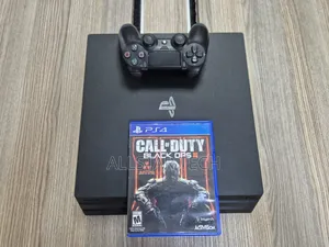 Sony Playstation 4 Pro Console With One Pad and One Game Call of Duty.
