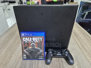 Sony Playstation 4 Pro Console With One Pad and One Game Call of Duty.