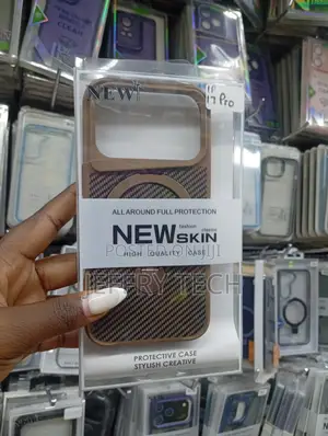"New Skin" Brand Protective Case Designed to Fit the iPhone 17 Pro.