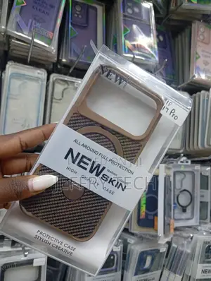 "New Skin" Brand Protective Case Designed to Fit the iPhone 17 Pro.