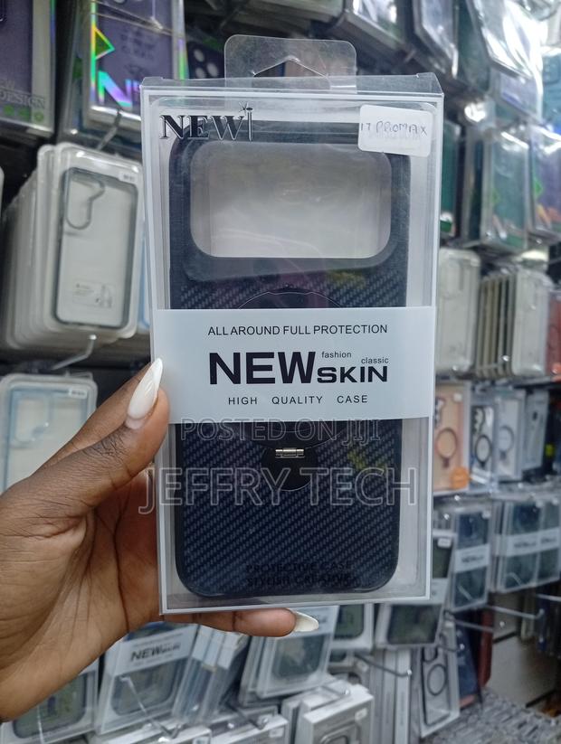 Newskin Branded Phone Case Designed for the iPhone 17 Pro Max.