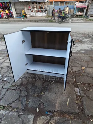 Modern MDF Side Storage Cabinet/ Bookshelf