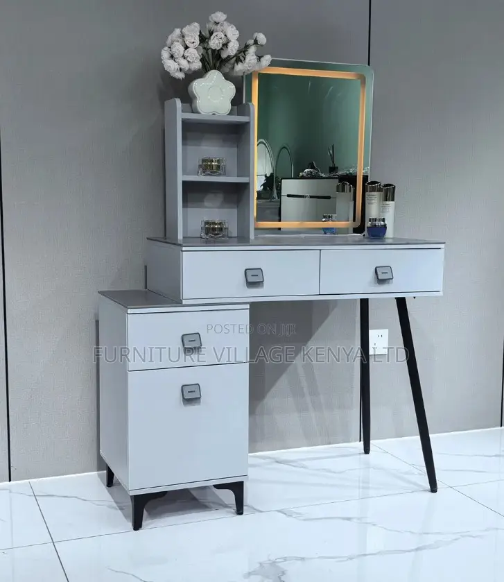 Modern Imported Vanity Make Up Table With Light