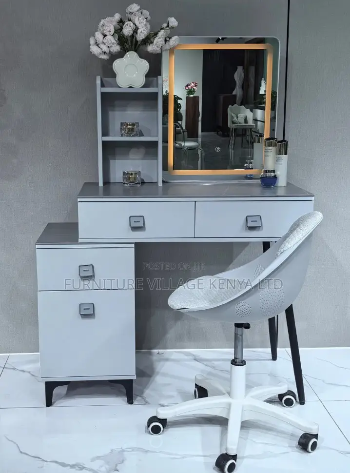 Modern Imported Vanity Make Up Table With Light