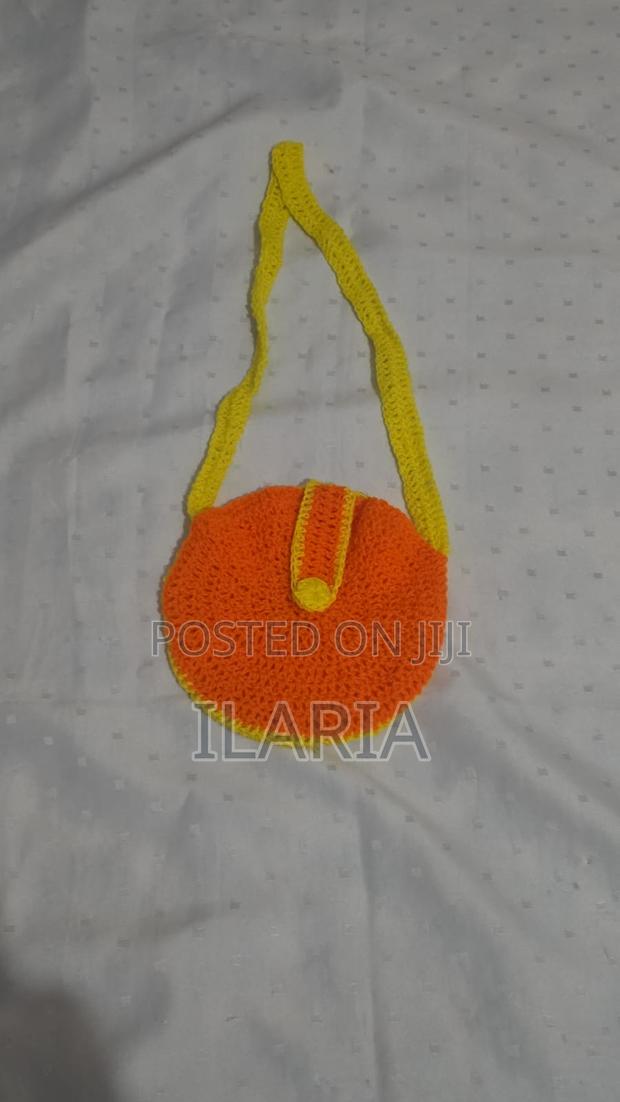 Crossbody Bag/Circle Crochet Bag - thumbnail 2