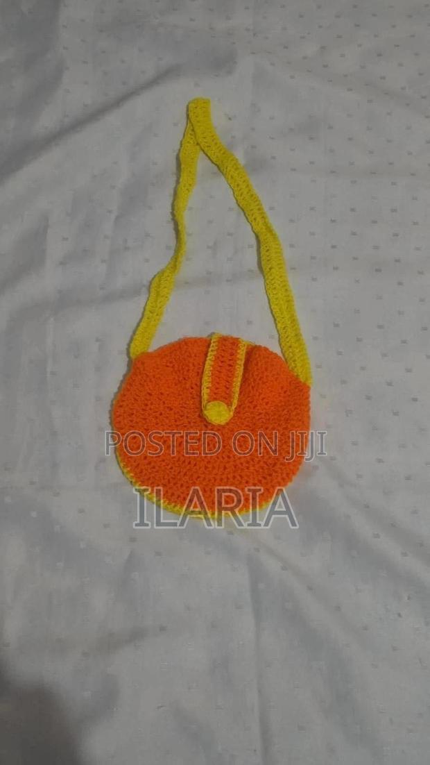 Crossbody Bag/Circle Crochet Bag