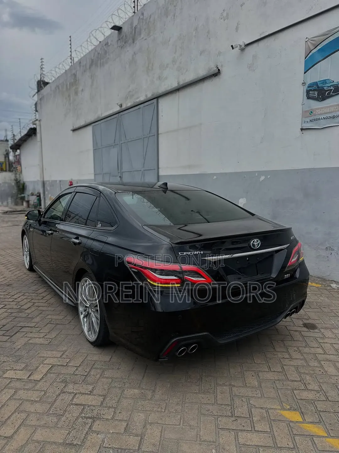 Toyota Crown 2021 Matt Black