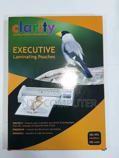 Clarity A4 Laminating Pouches (100 Microns)
