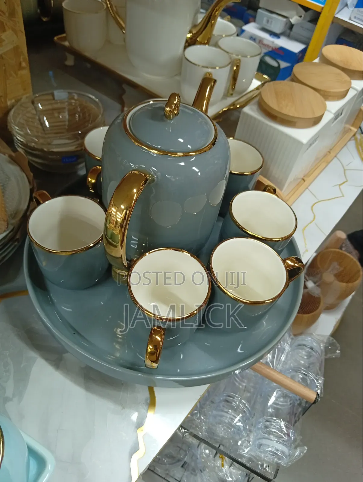 Unique Ceramic Tea Set –Pt