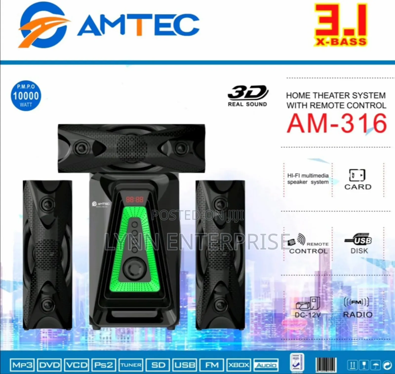 *Amtec Am 316 3.1 Subwoofer
