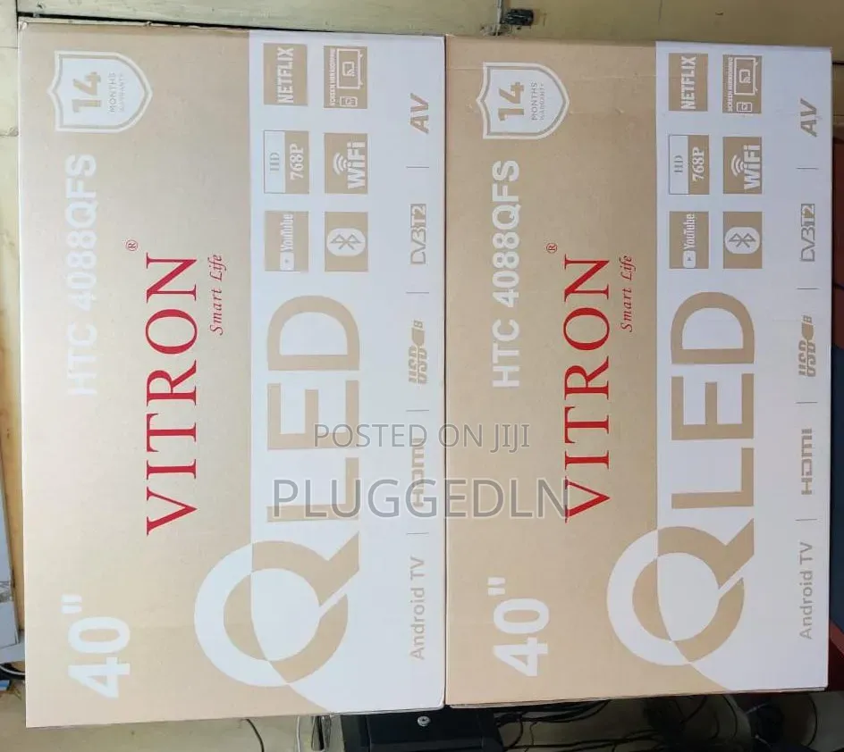 Vitron 40" Qled Smart Tv