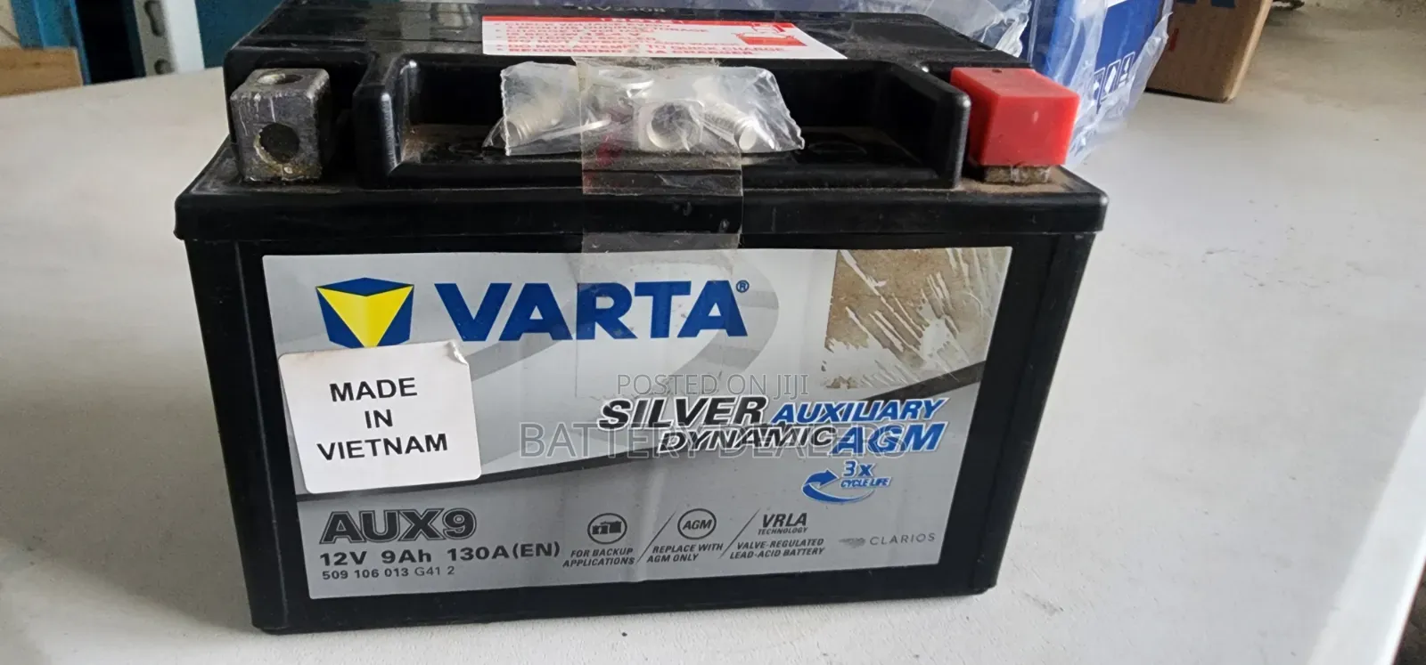 Auxiliary Car Battery 9ah Agm