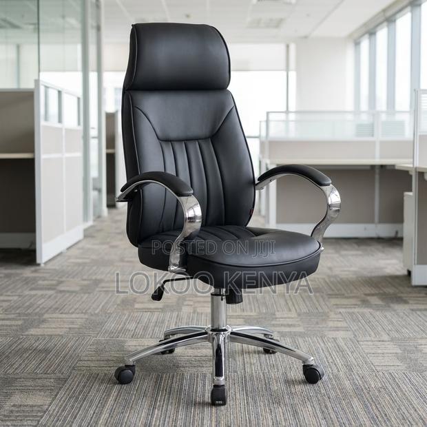 Office Chair; Adjustable Executive Ceo's Leather Office Chair - thumbnail 10