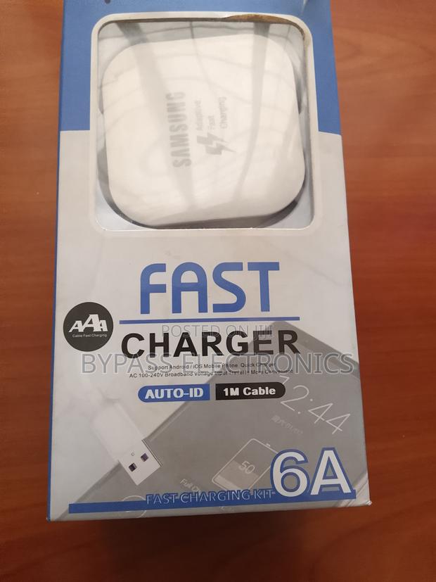 White Fast Charger