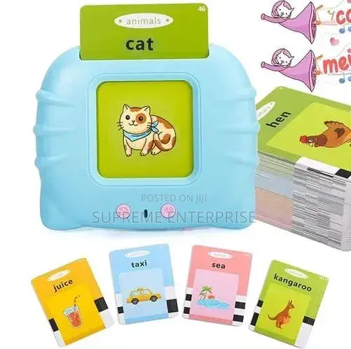Kids Talking Flash Card