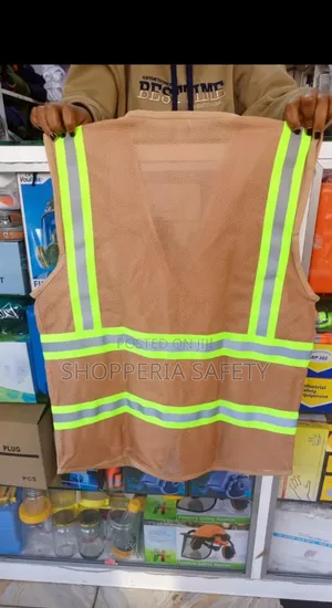 Cotton Reflector Vest Without Net