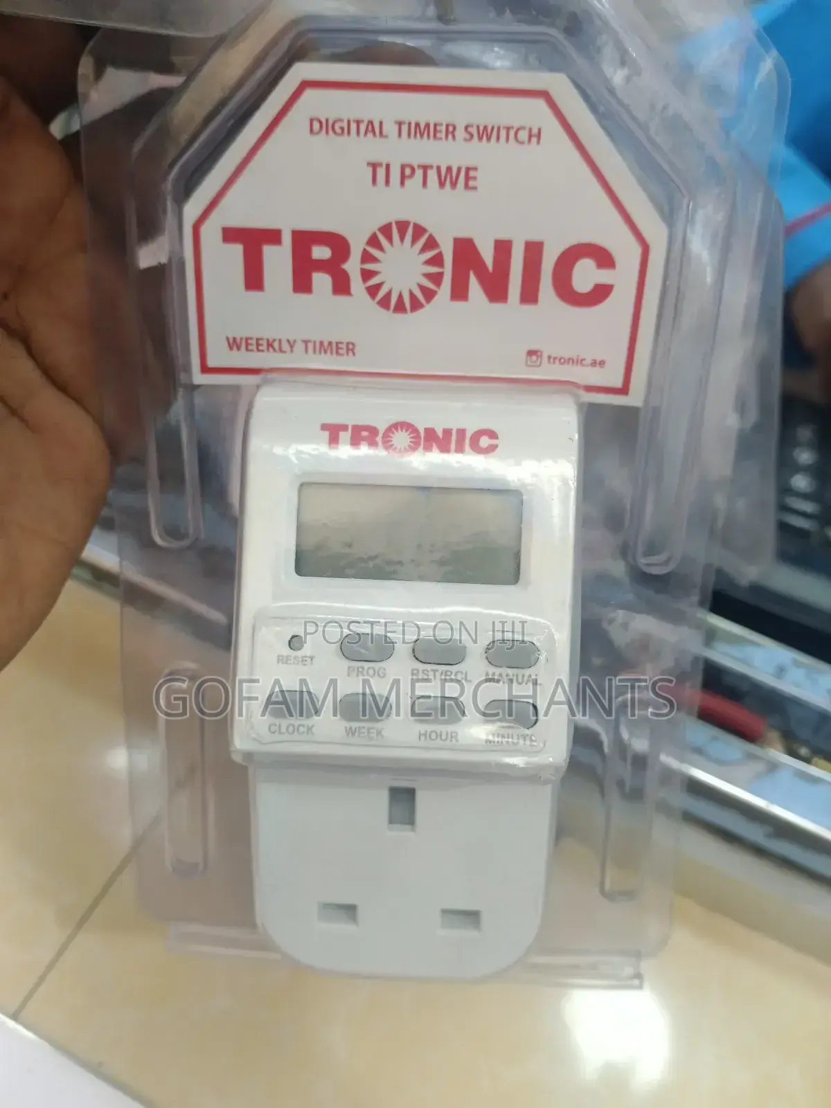 Tronic Digital Timer Socket 3200 Watts