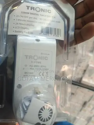 Tronic Digital Timer Socket 3200 Watts