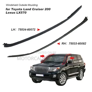Toyota Landcruiser 200 Series Windscreen Mouldings Set