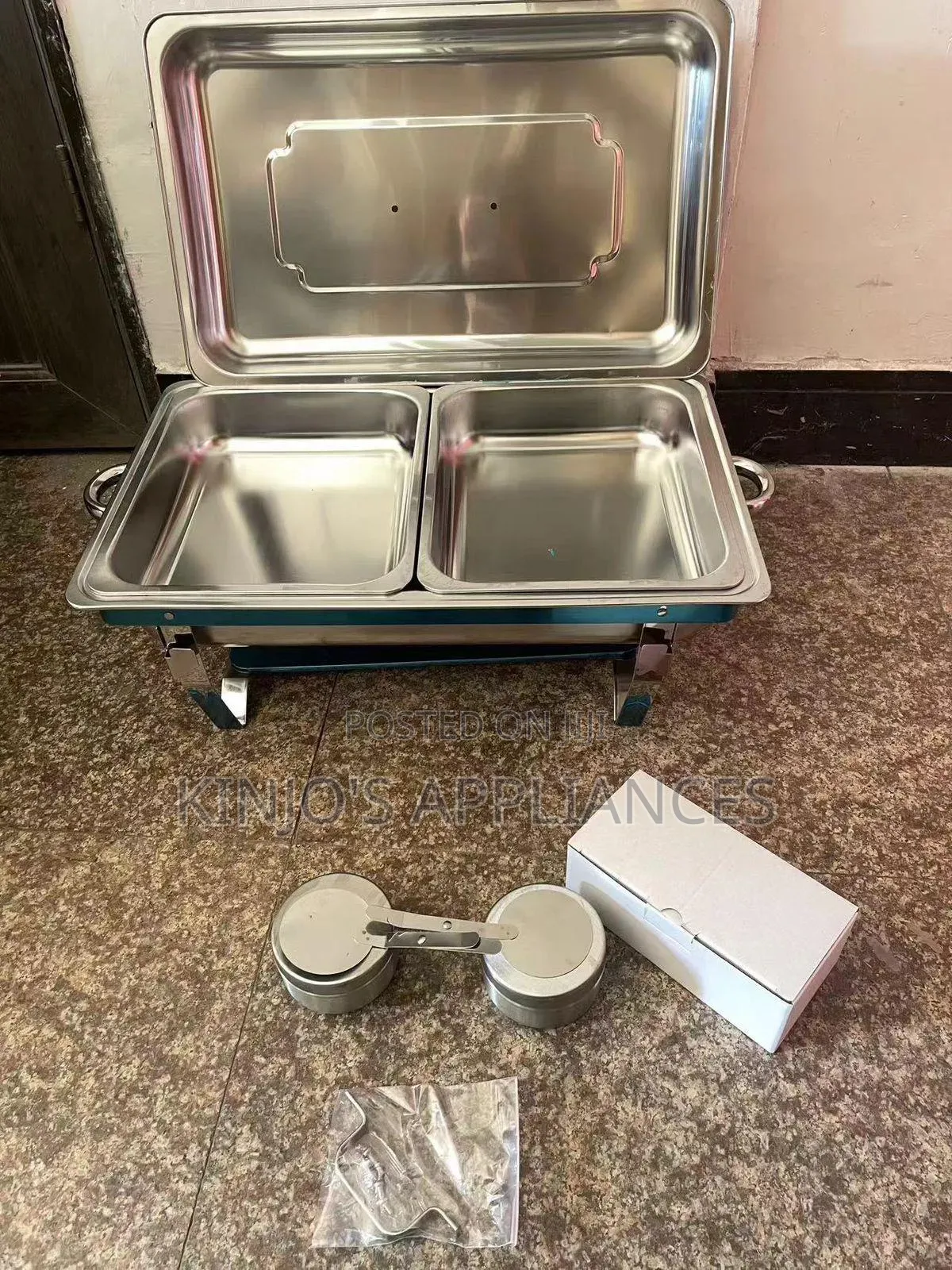 Chaffing Dishes Double