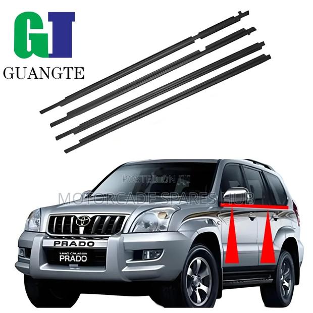 Toyota Prado J120 Black Weather Strips