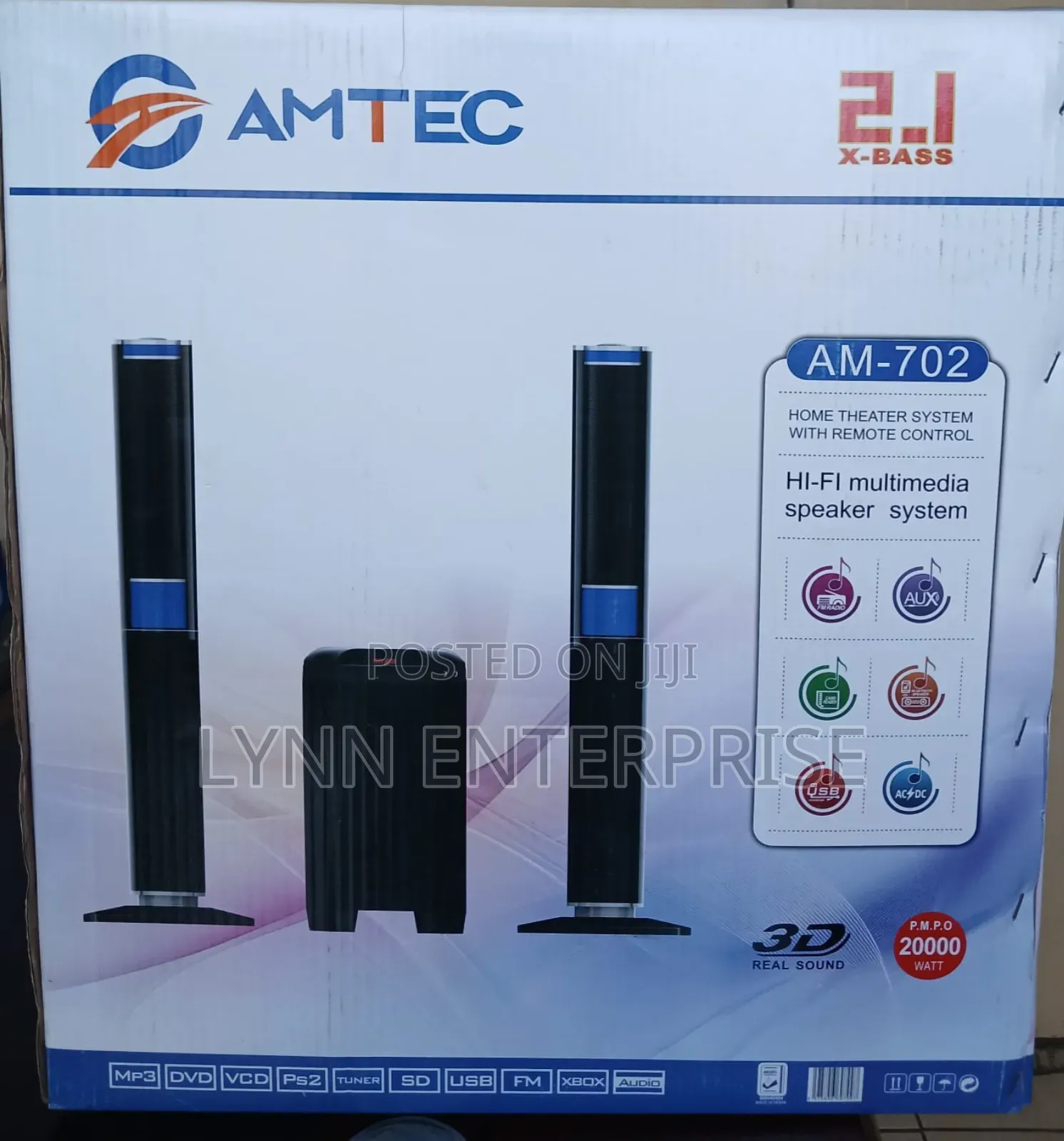 *Amtec Am 702 2.1 Soundbar