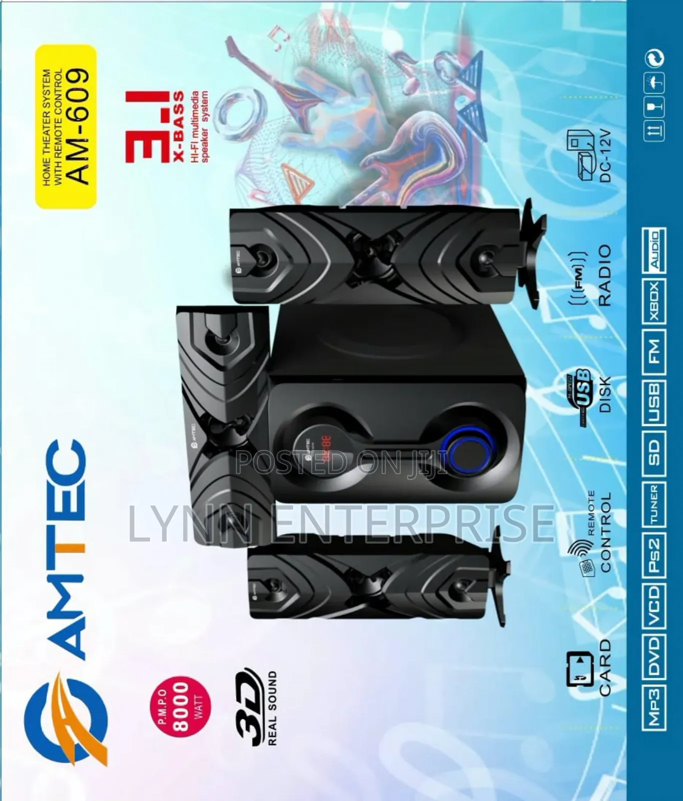 Amtec Am 609 3.1 Subwoofer