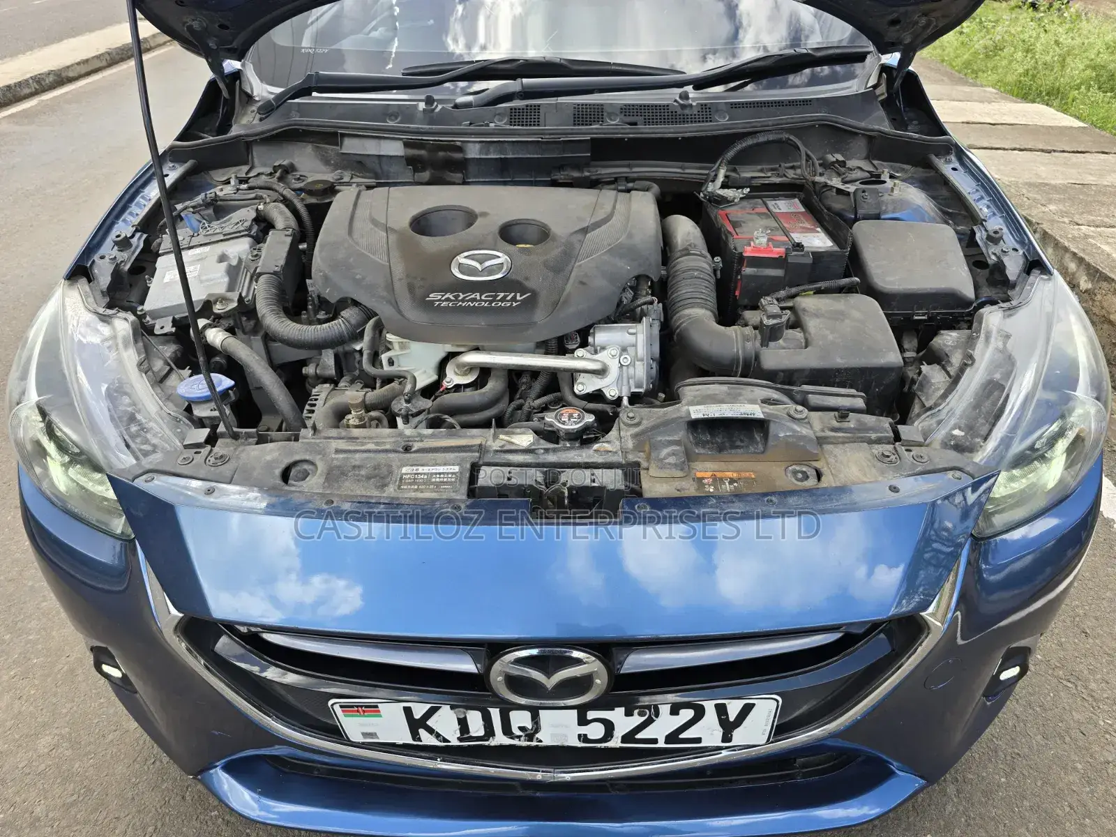 Mazda Demio 2017 Blue