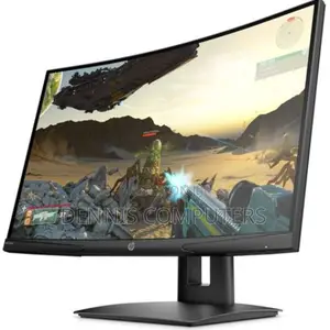 Hp X24c 23.6" Fhd Curved Gaming Monitor, 1920×1080
