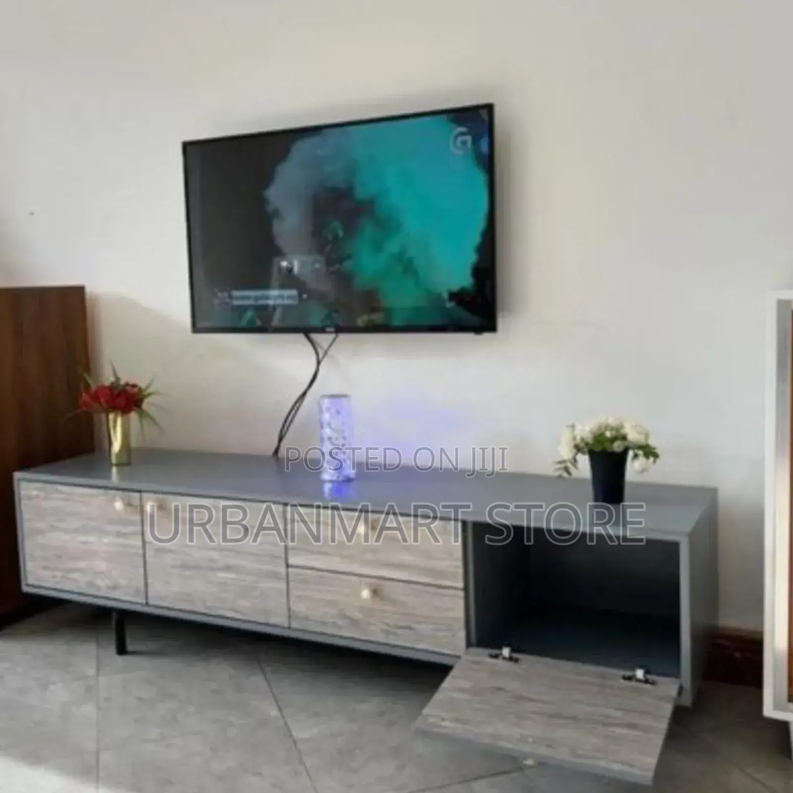 Chloe 6ft Luxury Wooden Tv Stand for Large TVS