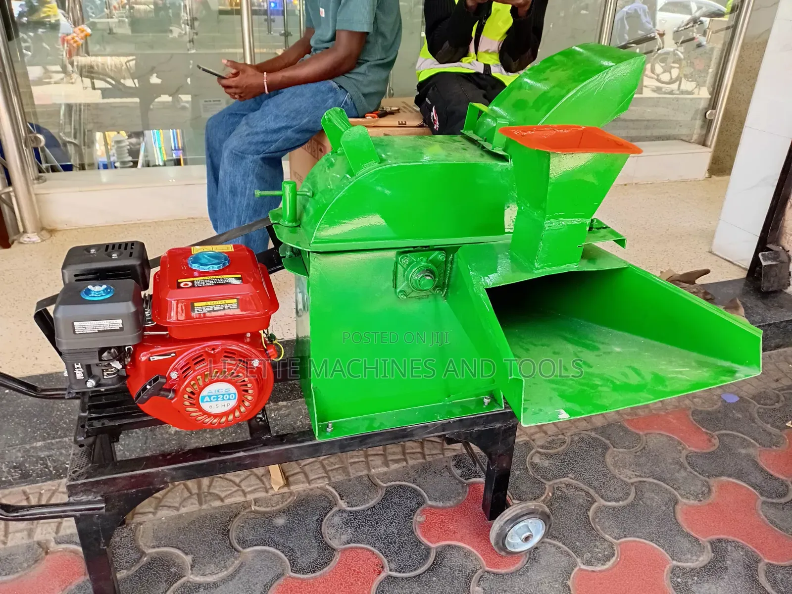 Multifuctional Animal Feed Chopper Machine With Petrol Engine