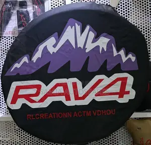 Spare Wheel Cover for Toyota Rav-4 Size 15* 16*