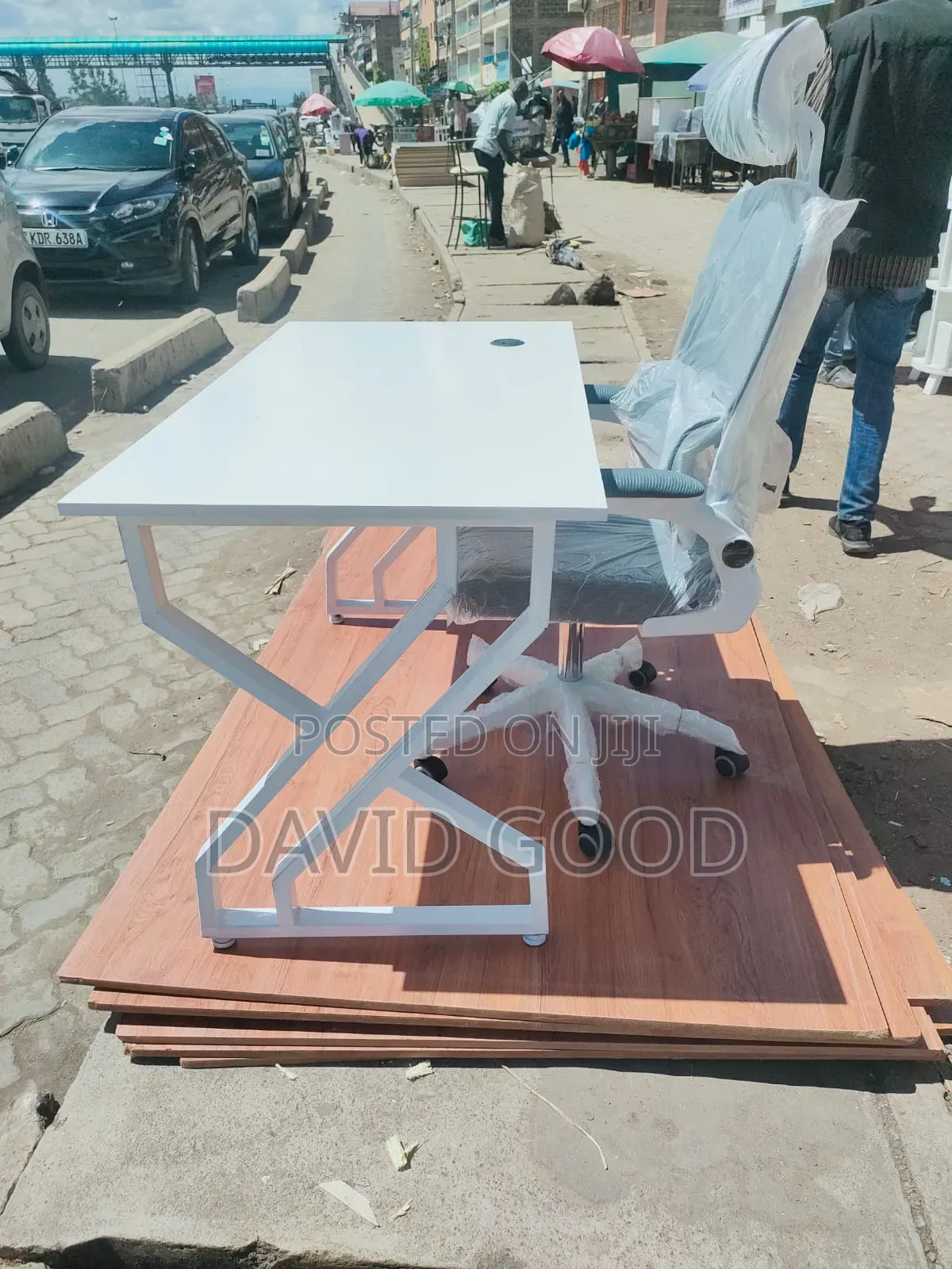 Office Table and Ergonomic Chair