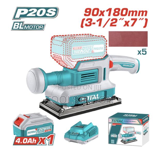 Cordless Finishing Sander Brushless Motor 90mmx180mm Tfsli20311
