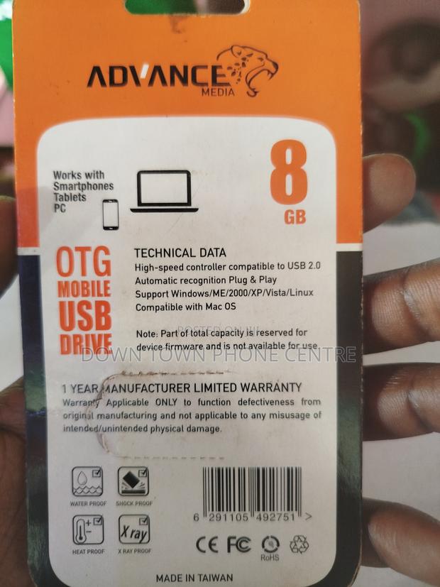 Otg Mobile Usb 8gb Flash Disk - thumbnail 2