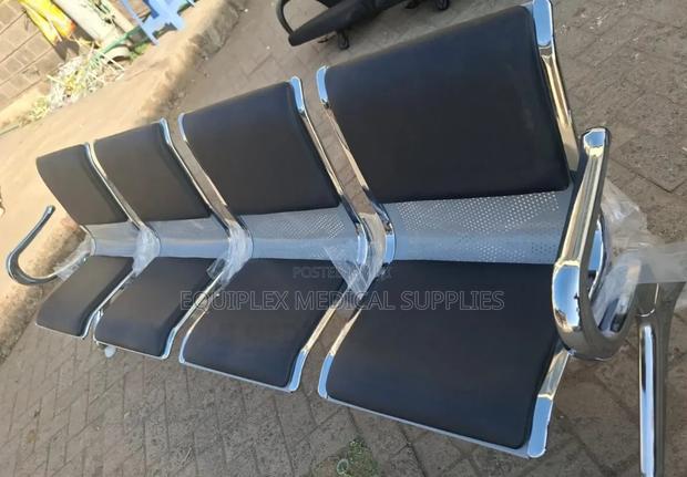4 Seater Waiting Bench (Strong and Stainless Steel)