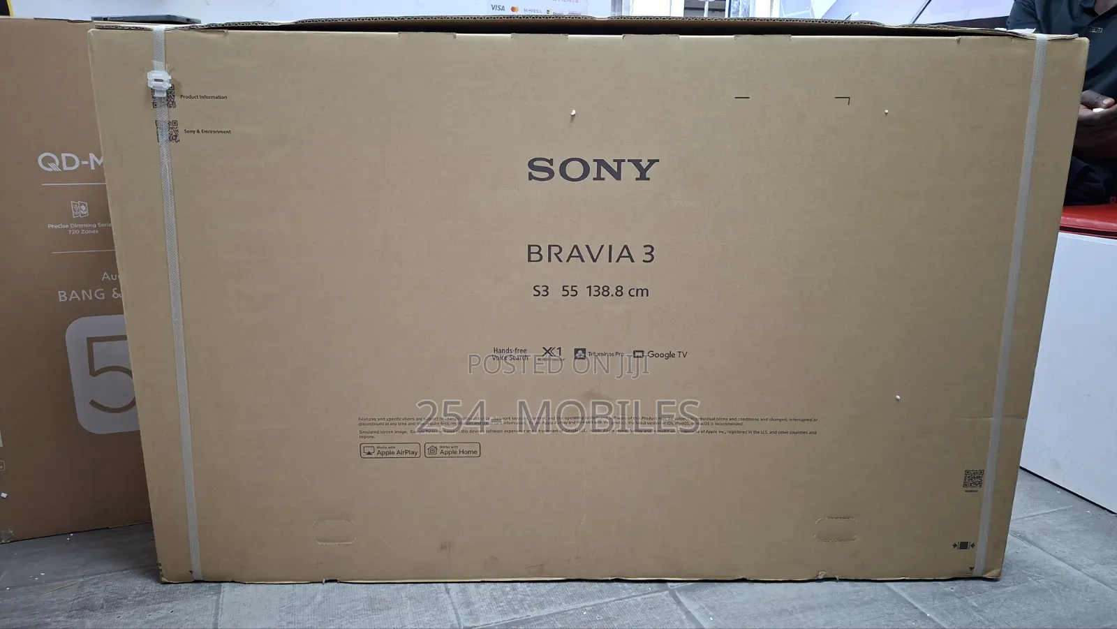 Sony 55-Inch 55s30 Bravia 3 Google Tv
