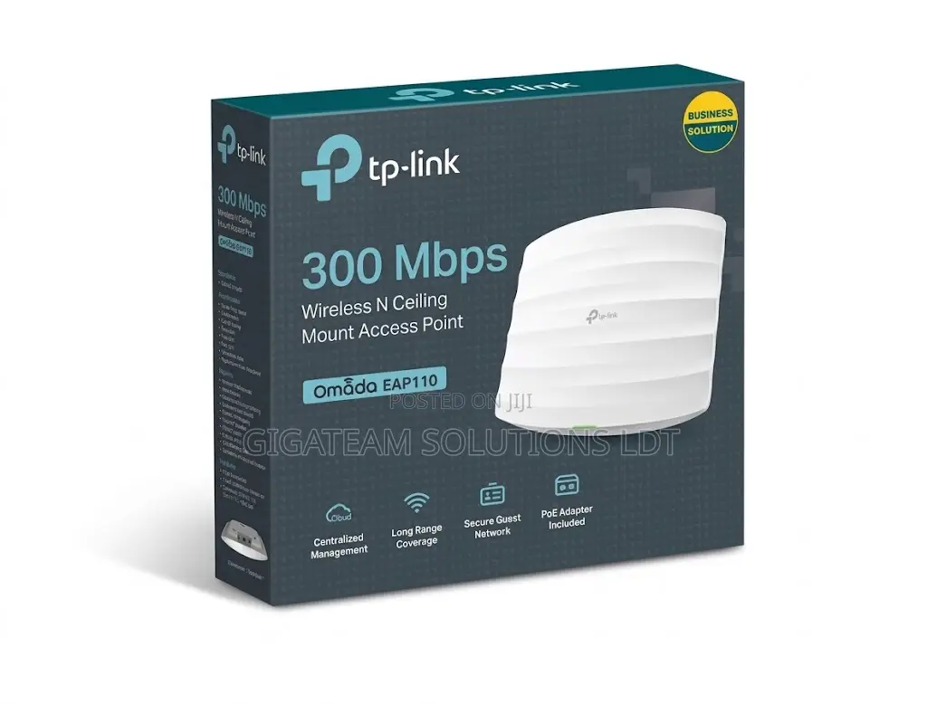 Tp-Link 300mbps Tl-Eap110 Ceiling Mount Access Point