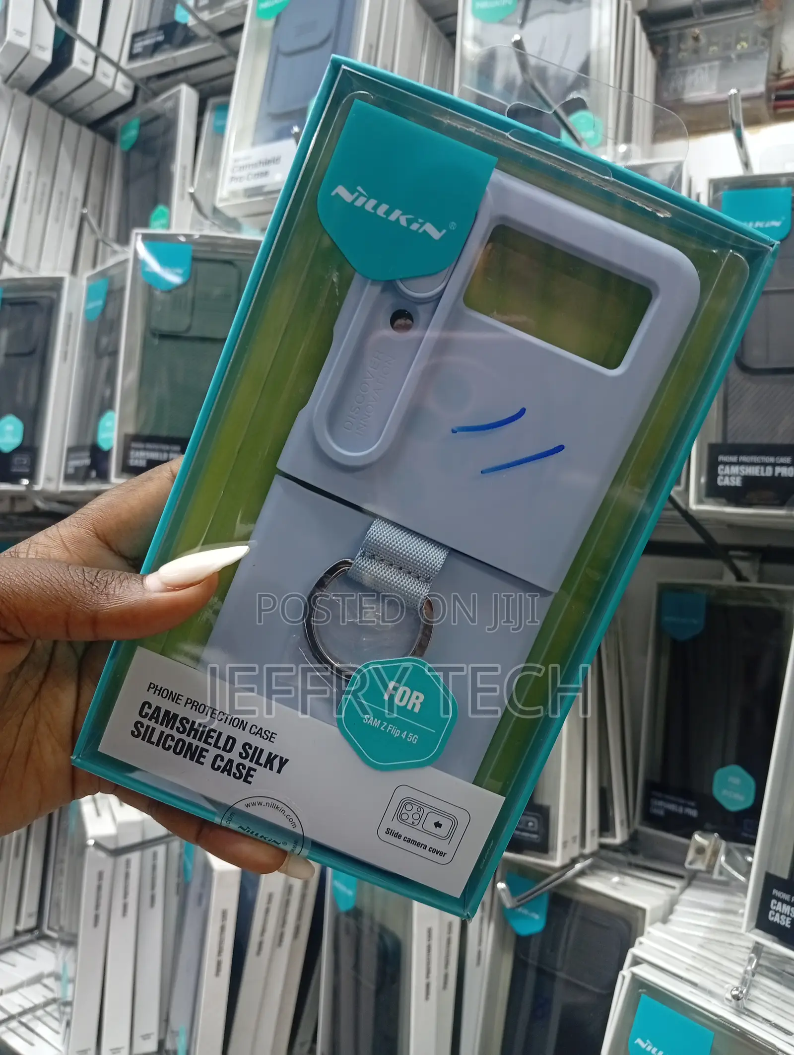 Nillkin Camshield Case Is Designed for the Samsung Galaxy Z Flip4.