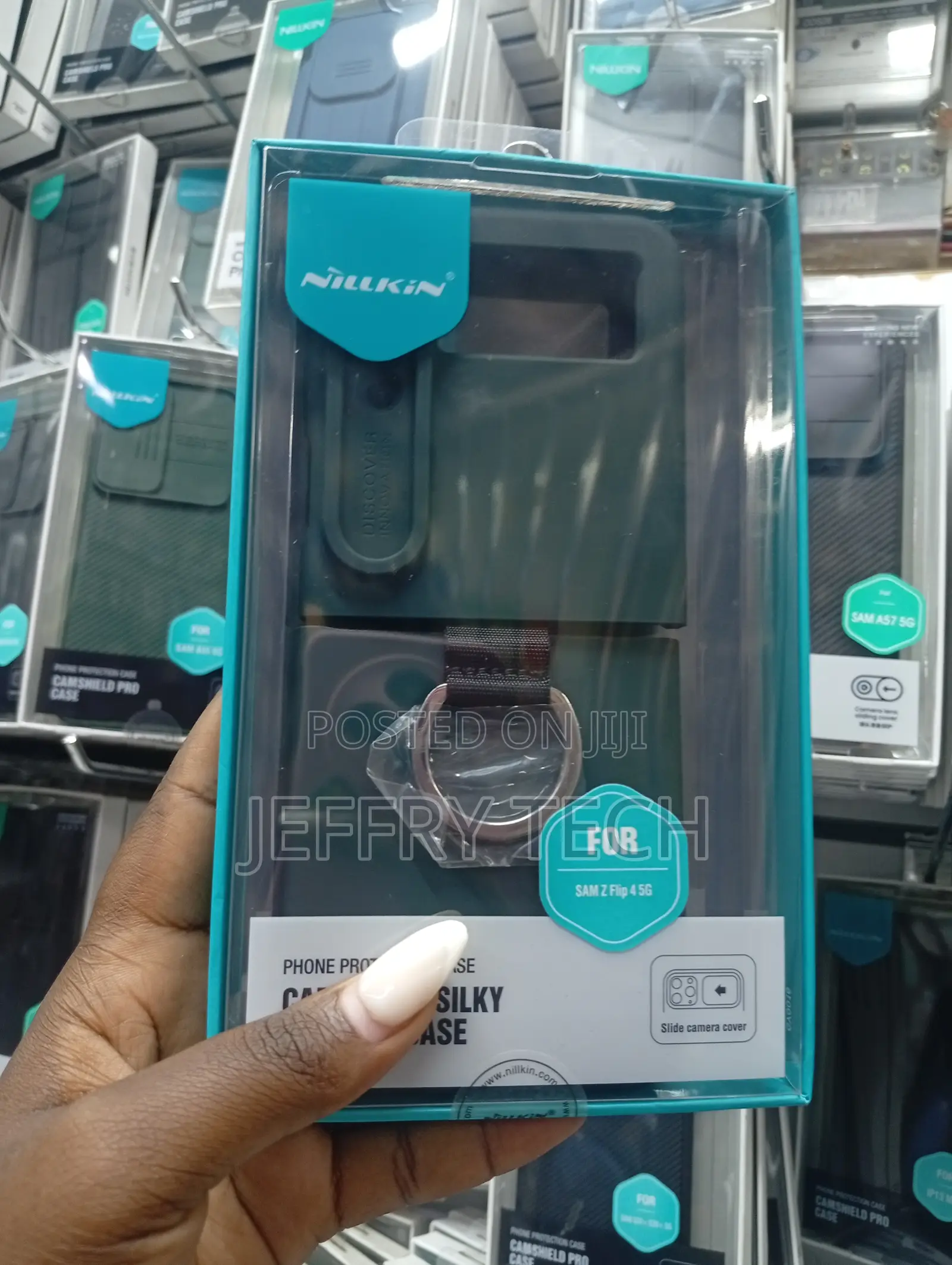 Nillkin Camshield Silky Silicone Case for Samsung Galaxy Z Flip4 5g
