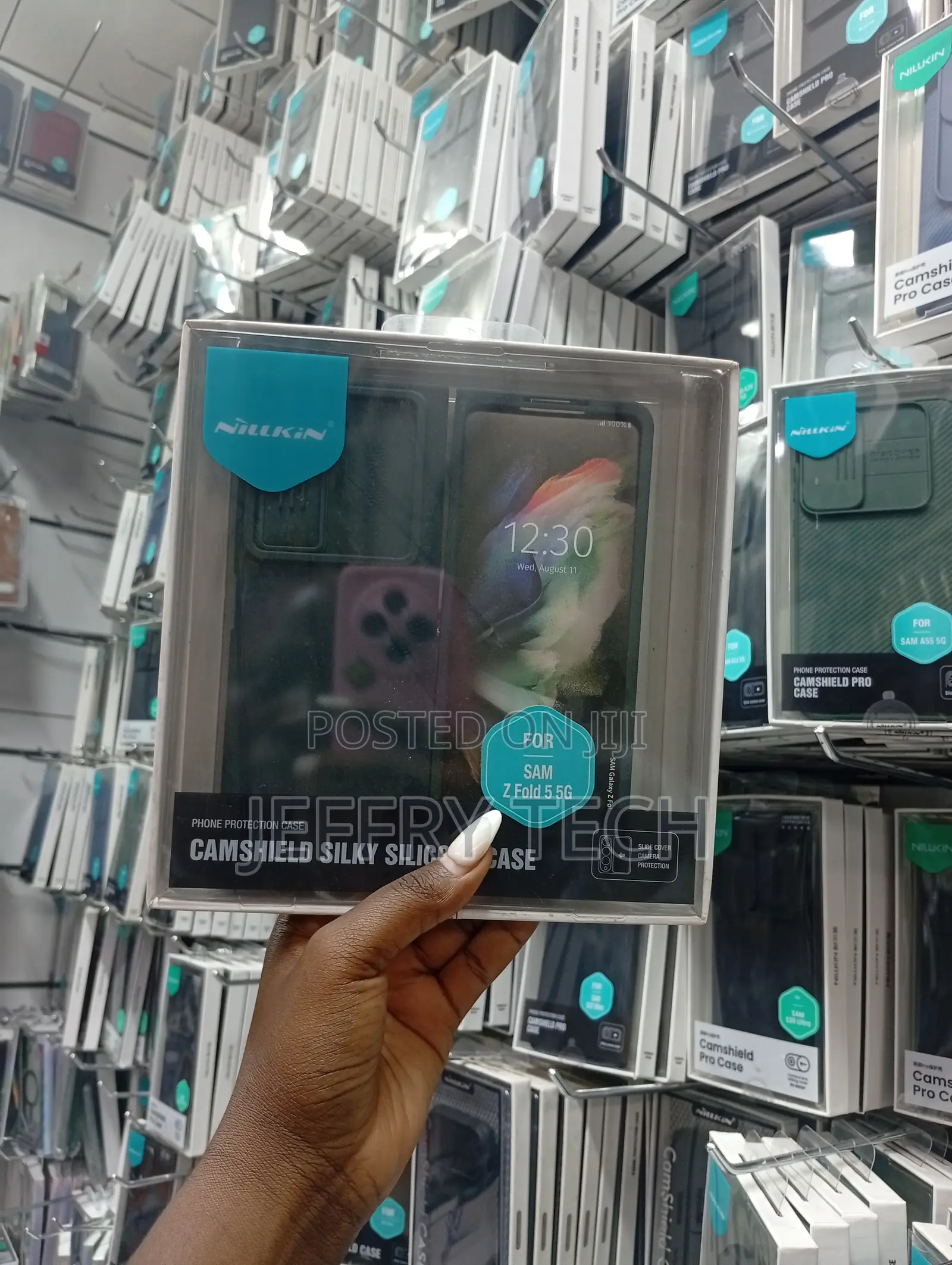 Nillkin Camshield Silky Silicone Case for Samsung Galaxy Z Fold 5 5g