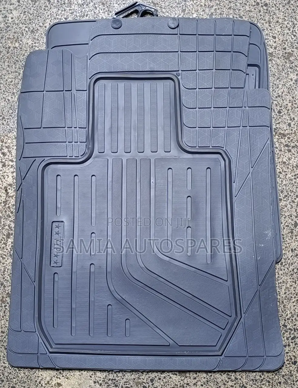 Blue Car Floor Mat Tp/Vip Set